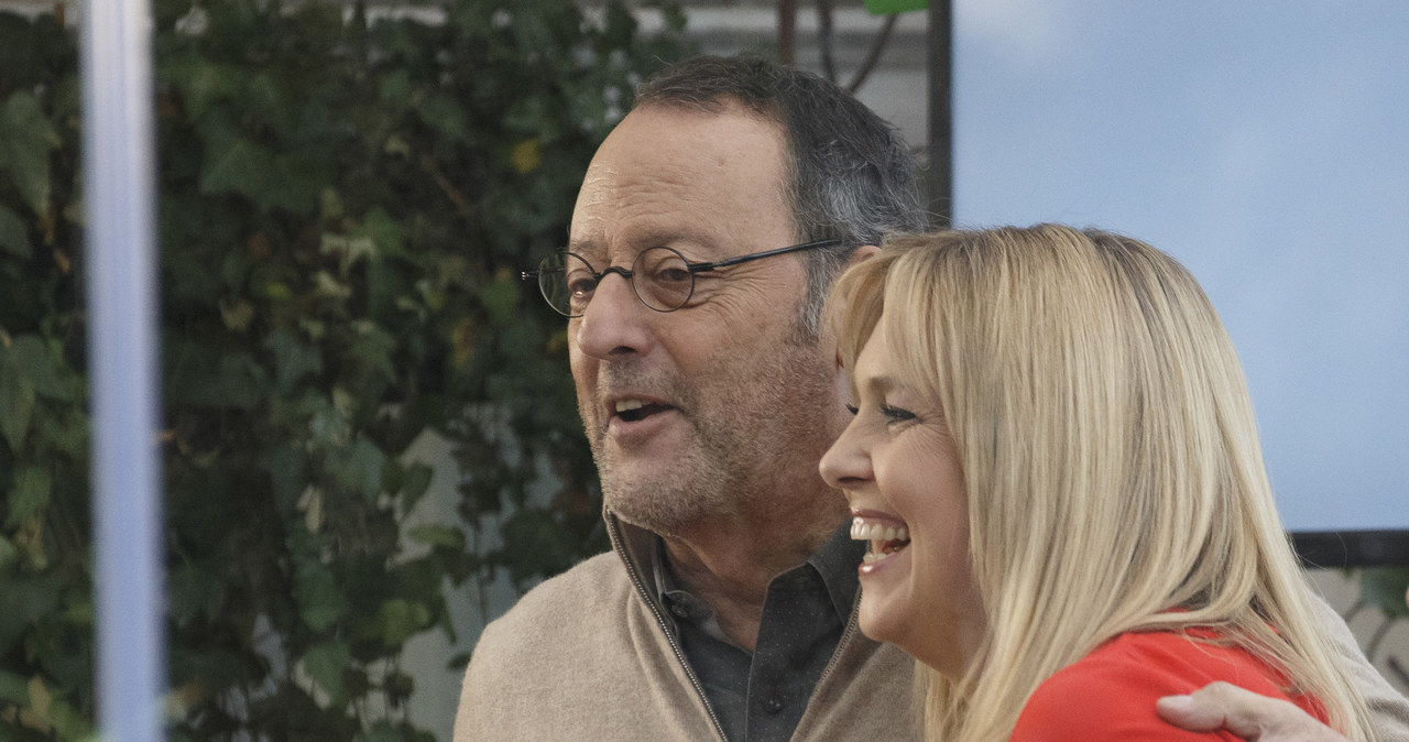 Jean Reno i Ewa Wachowicz w Krakowie, Fot. Tomasz Jagodzinski / ArtService / FORUM /Agencja FORUM