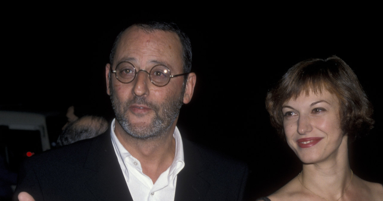 Jean Reno i Nathalie Dyszkiewicz w 1998 roku /Ron Galella Collection via Getty Images /Getty Images