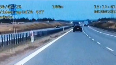 Jechał 213 km/h przy ograniczeniu do 120. Dostał mandat i punkty karne