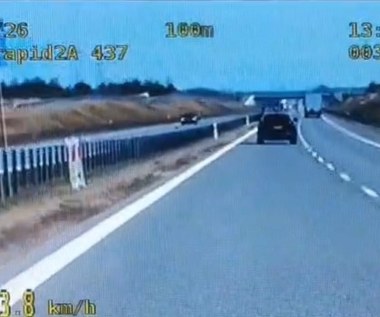 Jechał 213 km/h przy ograniczeniu do 120. Dostał mandat i punkty karne