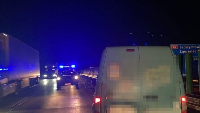 Jechał pod prąd A4. Był pijany, samochód ukradł