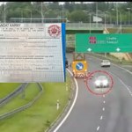 Jechał pod prąd drogą ekspresową. Dostał 2 tys. zł mandatu i 15 punktów