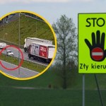 Jechał pod prąd, inni kierowcy uciekali. O krok od tragedii na ekspresówce