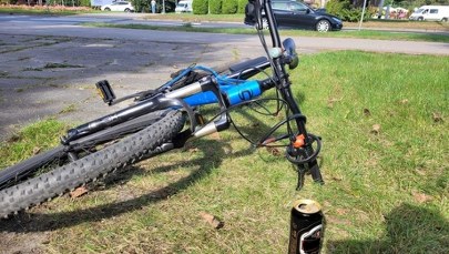 Jechał rowerem pijąc piwo. Zapłacił 2,5 tys. zł mandatu 