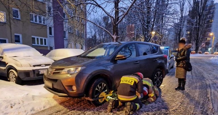 Jechała z założoną blokadą / Fot. lublin112.pl /