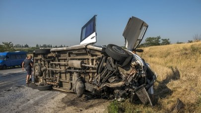Jechali do ośrodka wypoczynkowego. Zginęli w wypadku autobusu