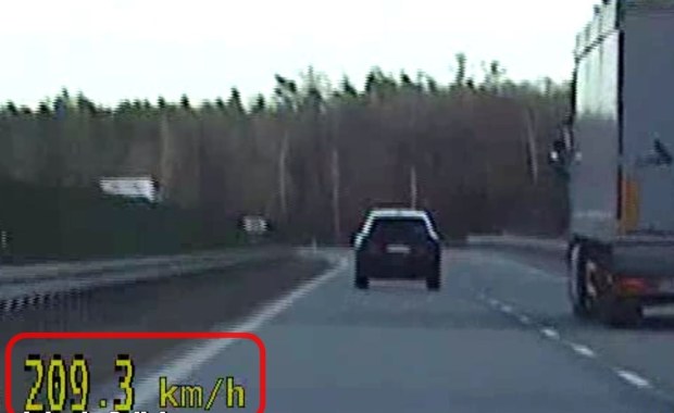 Jechali ponad 200 km/h. Piraci drogowi w bmw i audi