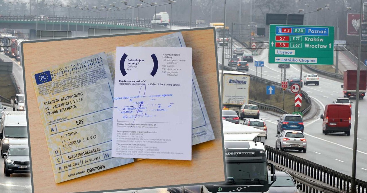 Jeden z kierowców zapłacił niemal 50 tys. za polisę AC do swojego auta. Gdy spłonęło na autostradzie dostał 750 tys. odszkodowania /Adam Staskiewicz/Piotr Molecki /East News