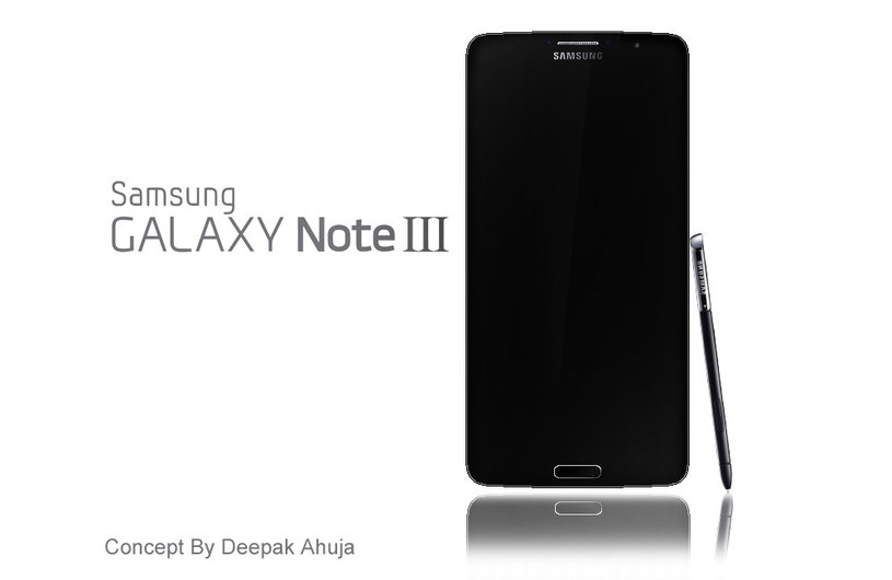 Jeden z konceptów Samsunga Galaxy Note III /Komórkomania.pl