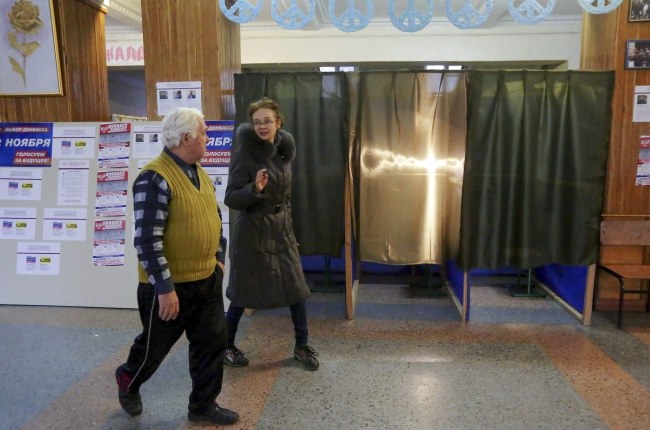 Jeden z lokali wyborczych /ANASTASIA VLASOVA /PAP/EPA