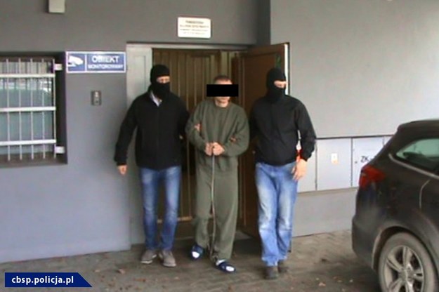 Jeden z mężczyzn zatrzymanych w związku z zabójstwem Jaroszewiczów /Policja