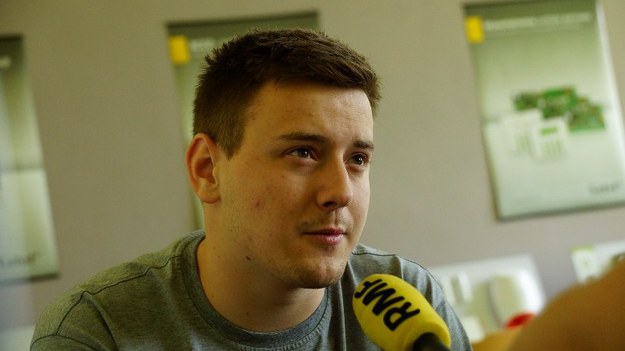 Jeden z młodych wynalazców Joachim Jakubas /Michał Dukaczewski /RMF FM