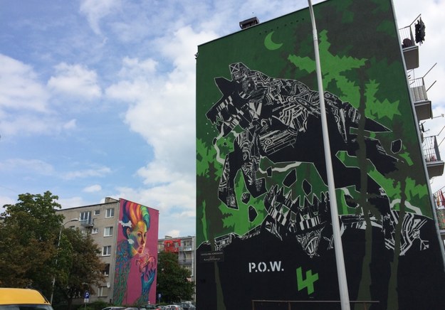 Jeden z murali w Turku /Adam Górczewski /RMF FM