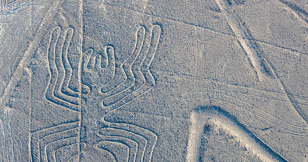 Jeden z najsłynniejszych rysunków z Nazca przedstawia gigantycznego pająka /foto: wikipedia /domena publiczna