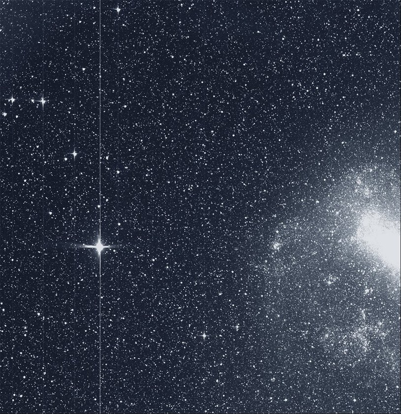 Jeden z obrazów z pierwszego zestawu zdjęć o wysokiej jakości, wykonanych przez teleskop TESS /materiały prasowe