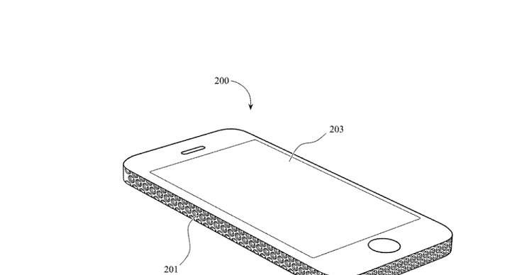 Jeden z patentów Apple to telefon przypominający wyglądem tarkę do sera. /uspto.gov /materiał zewnętrzny