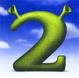 Jeden z plakatów promujących film "Shrek 2" /.