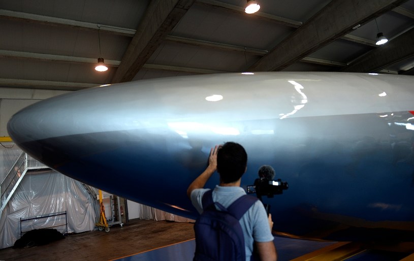Jeden z projektów kapsuły Hyperloop /AFP