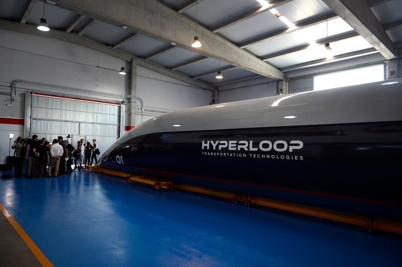 Jeden z projektów kapsuły Hyperloop /AFP