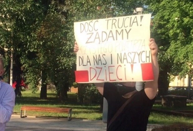 Jeden z protestów w Skawinie. Zdjęcie archiwalne /Jacek Skóra /RMF FM