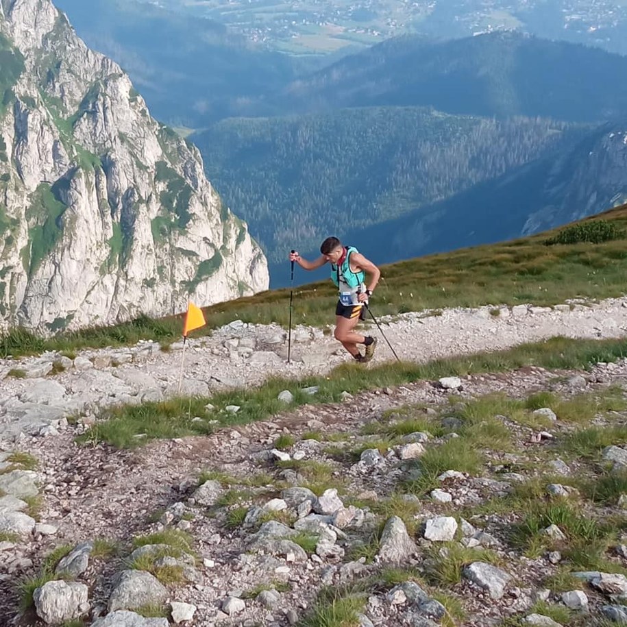 Jeden z uczestników biegu /Facebook