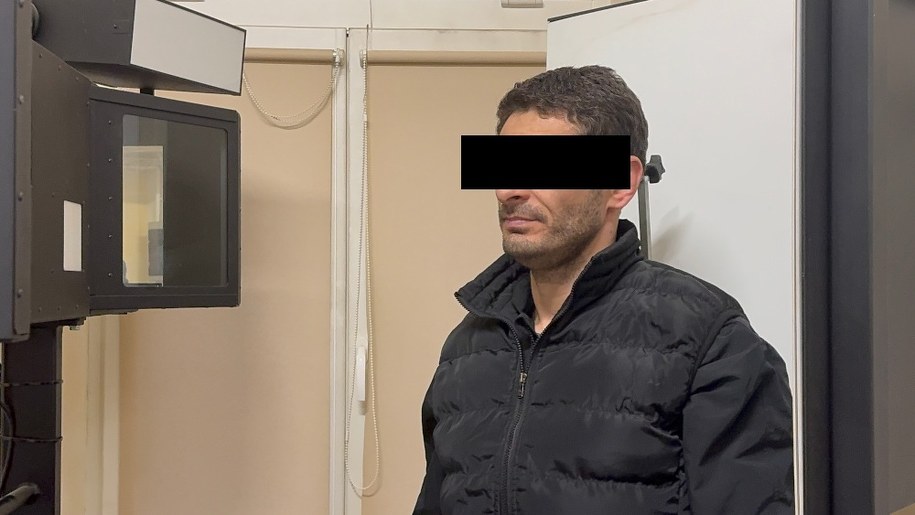 Jeden z zatrzymanych Gruzinów /Policja Warszawa /Policja