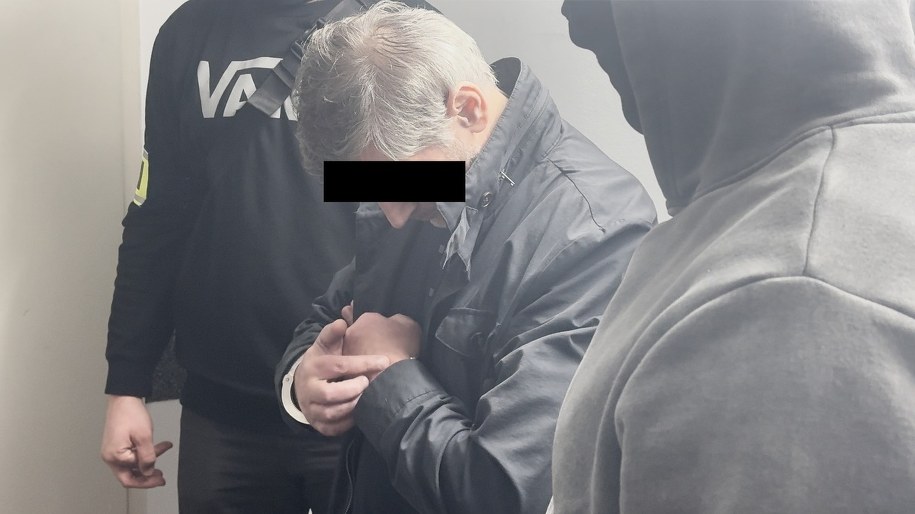 Jeden z zatrzymanych Gruzinów /Policja Warszawa /