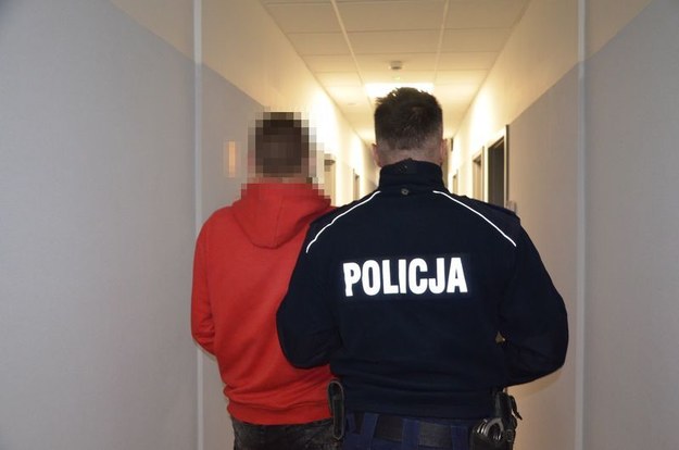 Jeden z zatrzymanych mężczyzn /KPP Wejherowo /Policja