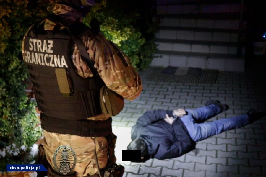 Jeden z zatrzymanych przez CBŚP /CBŚP