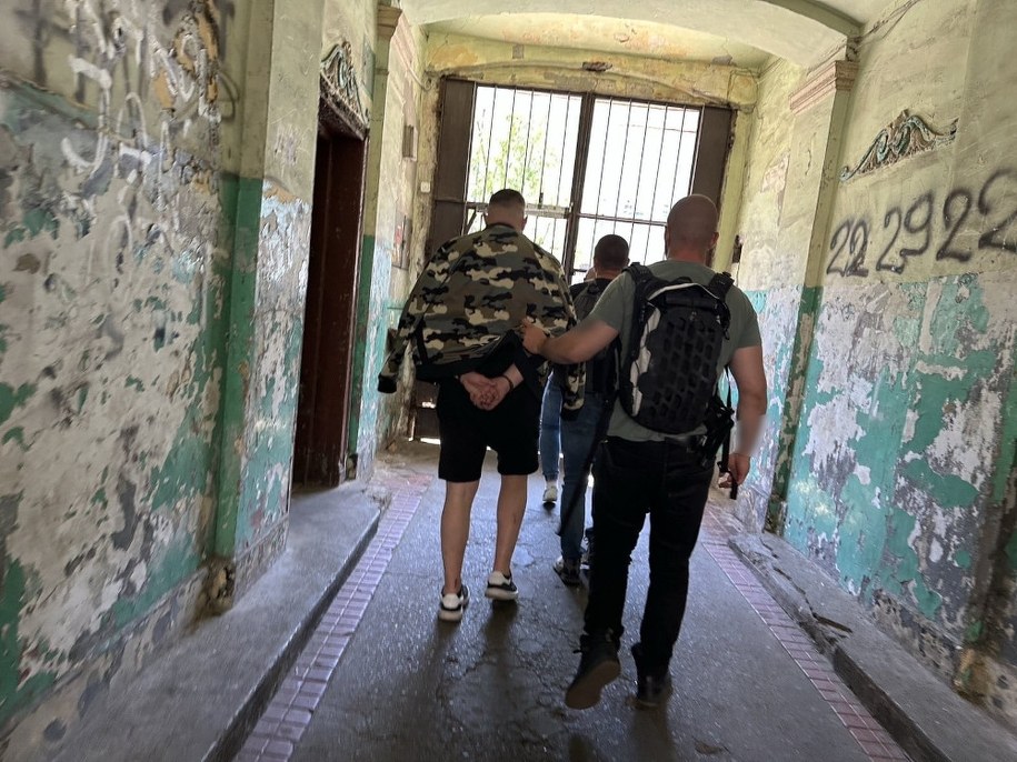 Jeden z zatrzymanych w ramach akcji "Czyste Wakacje" /KSP /