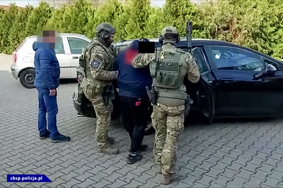 Jeden z zatrzymanych /CBŚP