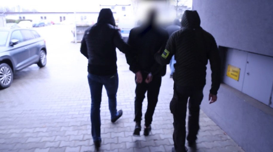 Jeden z zatrzymanych /foto. Policja Kraków /Policja