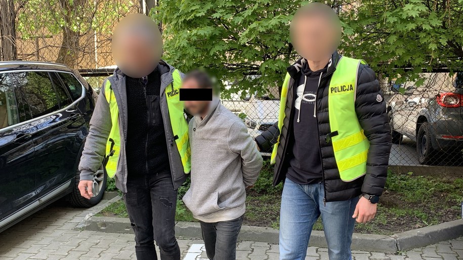 Jeden z zatrzymanych /KMP Lublin /Policja