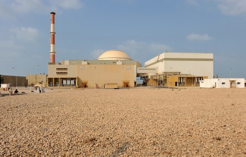 Jedna z elektrowni jądrowych w południowej części Iranu podczas budowy w 2010 roku /Iipa Norouzi/Abaca /East News