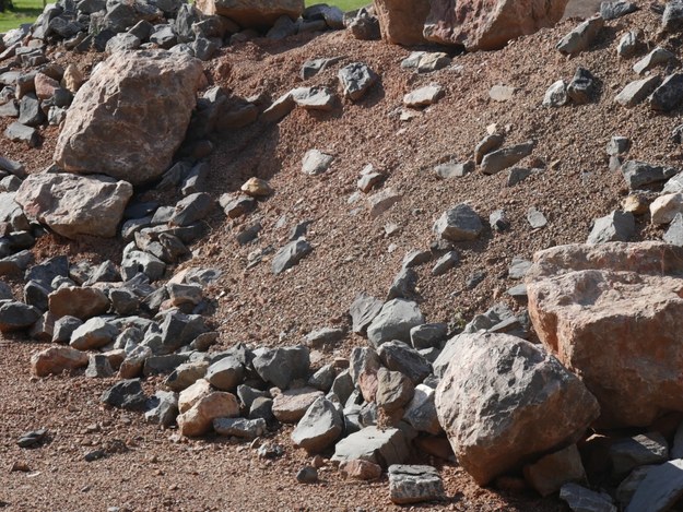 Jedna z form geologicznych na torze marsjańskim w Kielcach /Grzegorz Jasiński /RMF FM