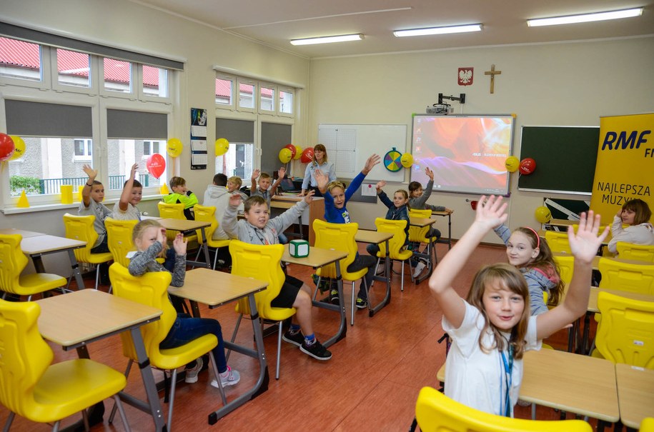 Jedna z klas wyposażowna w ramach akcji Lepsze Jutro z RMF FM /RMF FM