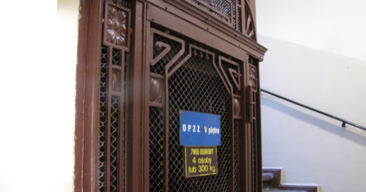 Jedna z najstarszych wind w Polsce wciąż niezawodna 