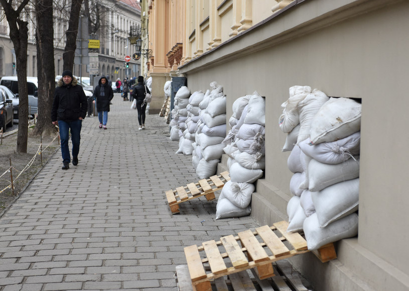 Jedna z ulic Lwowa /AFP