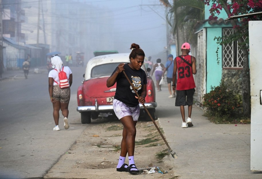 Jedna z ulic w Hawanie, 13 marca. /YAMIL LAGE/AFP/East News /East News