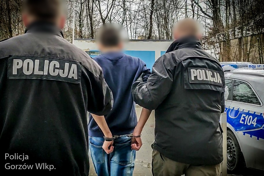 Jedna z zatrzymanych osób /Policja