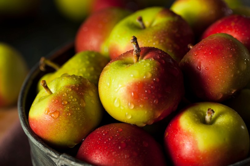 Jedno-dwa duże jabłka zjadane codziennie pozwalają normalizować poziom cholesterolu /123RF/PICSEL