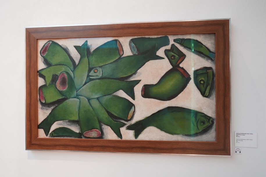 Jedno z dzieł Andrzeja Wróblewskiego /Karol Zienkiewicz /PAP