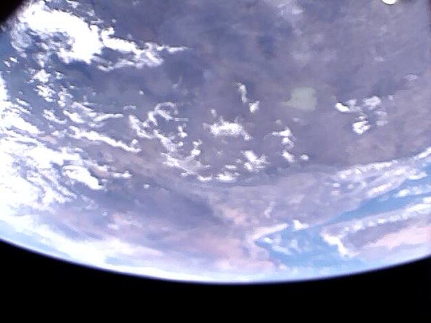 Jedno z wykonanych przez PW-Sat2 zdjęć Ziemi /PW-Sat2 Student Satellite Project /Materiały prasowe
