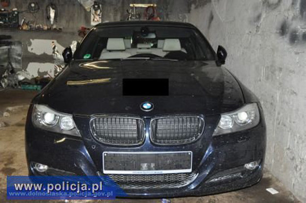 Jedno ze skradzionych BMW /Informacja prasowa
