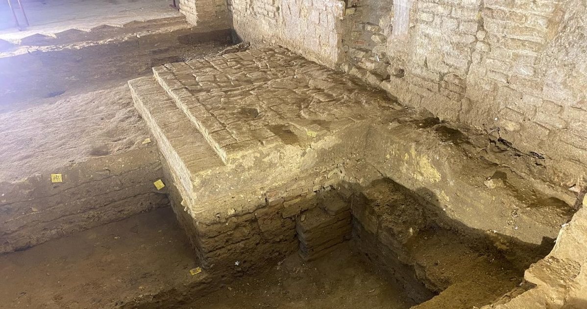 Jedno ze stanowisk archeologów, poszukujących zaginionej synagogi w Utrerze /Ratusz miasta Utrera /materiały prasowe