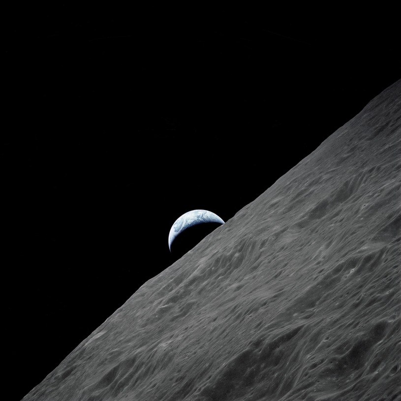 Jedno ze zdjęć wykonanych podczas ostatniej, jak dotąd, misji załogowej na Srebrny Glob /NASA