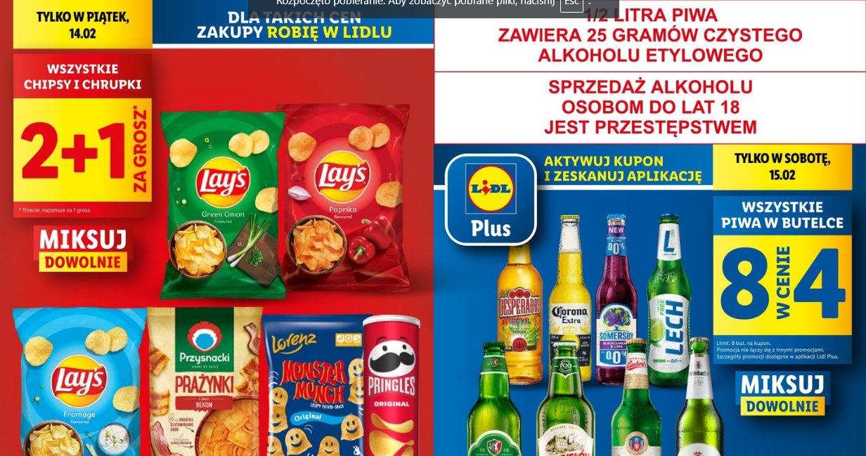 Jednodniowe promocje w Lidlu /Lidl /INTERIA.PL