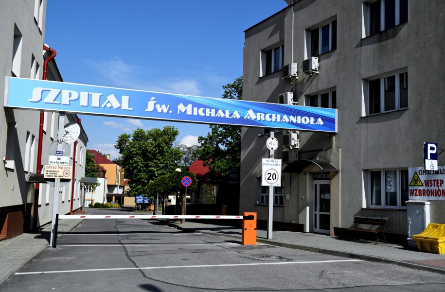 Jednoimienny Szpital Zakaźny w Łańcucie /Darek Delmanowicz /PAP