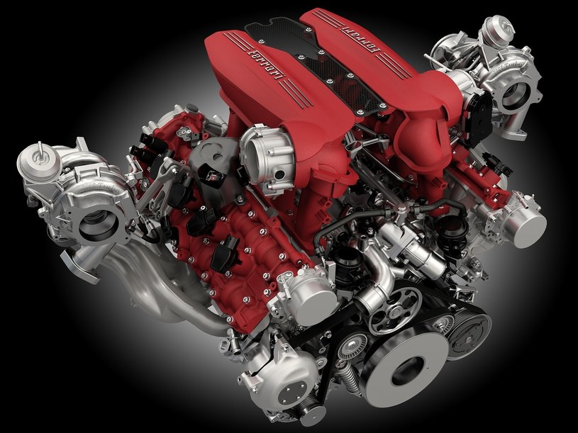 Jednostka V8 biturbo 3,9 l o mocy 670 KM, pochodząca ze stajni Ferrari /Informacja prasowa