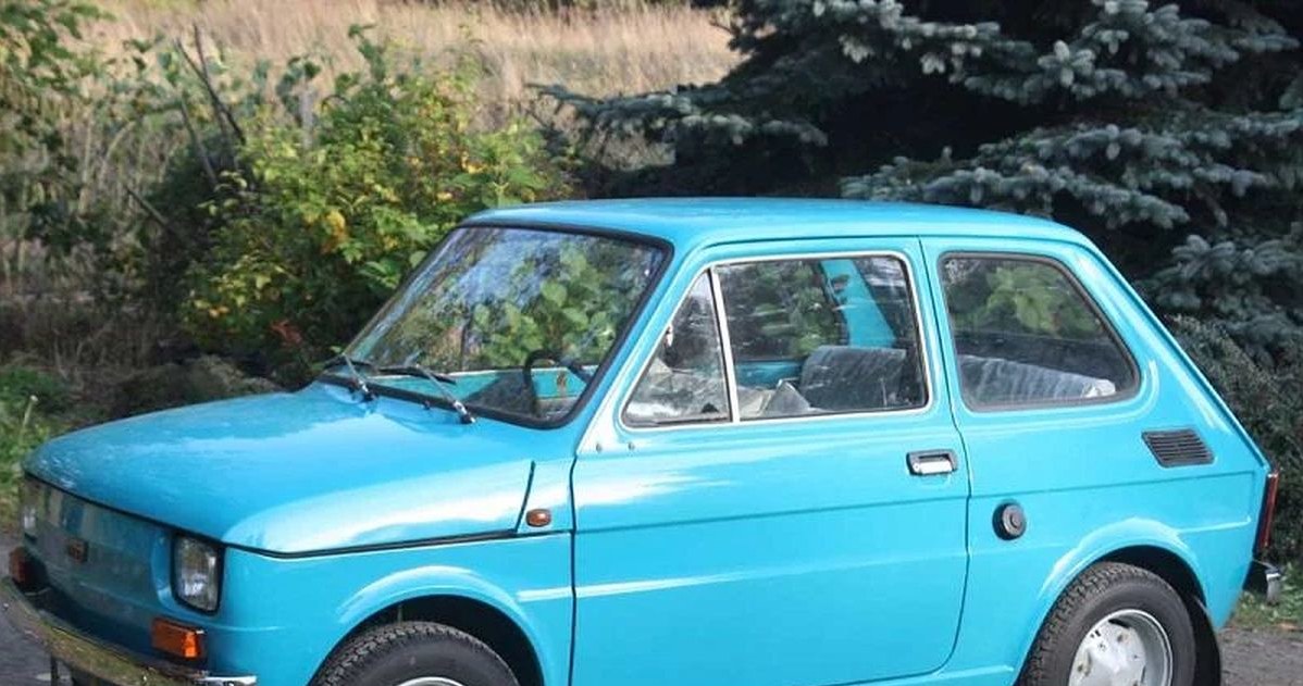 Jednym z zatopionych modeli może być Fiat 126 p czyli poczciwy "maluch". /INTERIA.PL